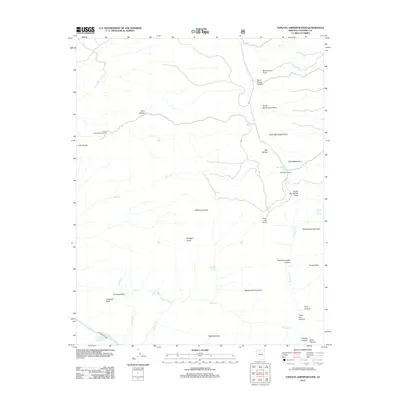 2012 Map of Tapeats Amphitheater, 2012 Print