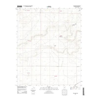 2013 Map of Tapia Ranch, 2013 Print