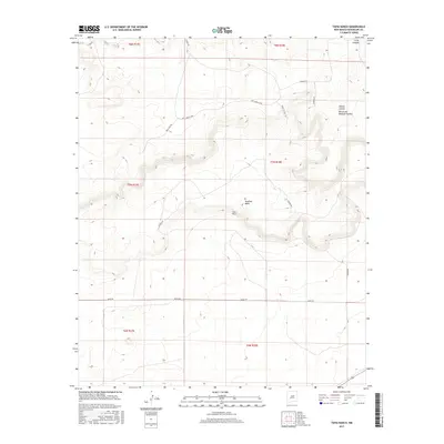 2017 Map of Tapia Ranch, 2017 Print