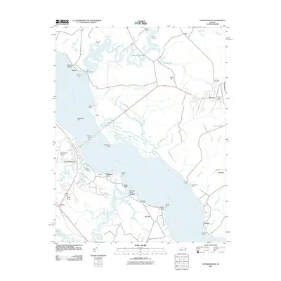 2011 Map of Tappahannock, 2011 Print