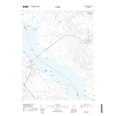 2019 Map of Tappahannock, 2019 Print