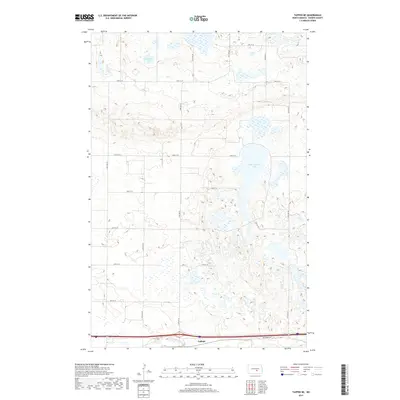2017 Map of Tappen NE, 2017 Print