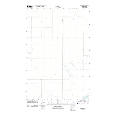 2011 Map of Tappen SE, 2011 Print