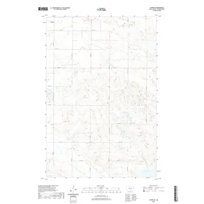 2020 Map of Tappen SE, 2020 Print