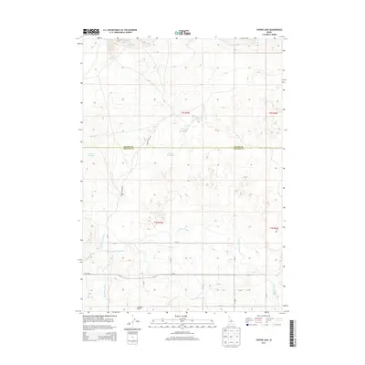 2013 Map of Tapper Lake, 2013 Print