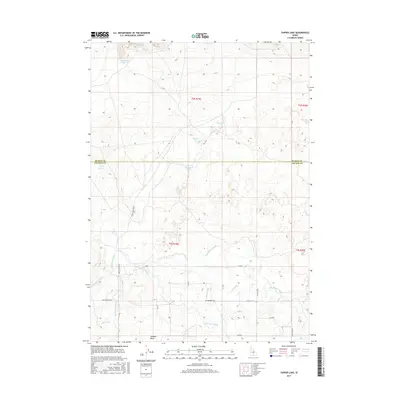 2017 Map of Tapper Lake, 2017 Print