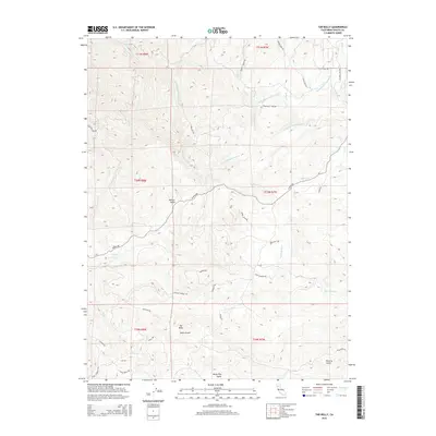 2015 Map of Tar Bully, 2015 Print