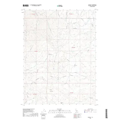 2018 Map of Tar Bully, 2018 Print