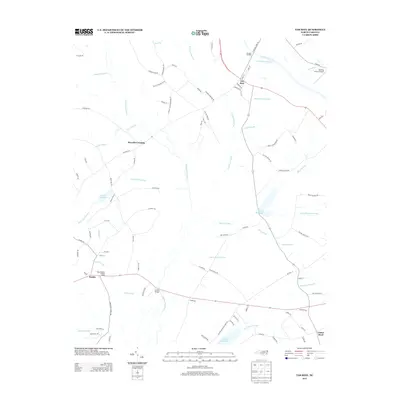 2013 Map of Tar Heel, 2013 Print