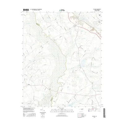 2016 Map of Tar Heel, 2016 Print