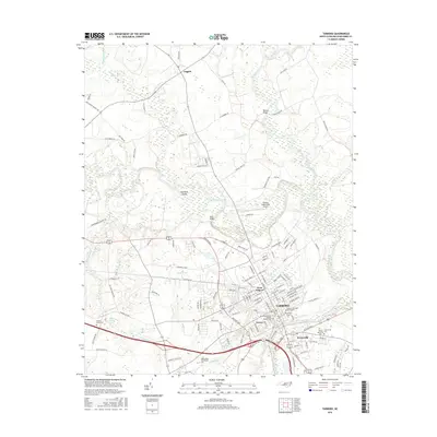 2016 Map of Tarboro, 2016 Print