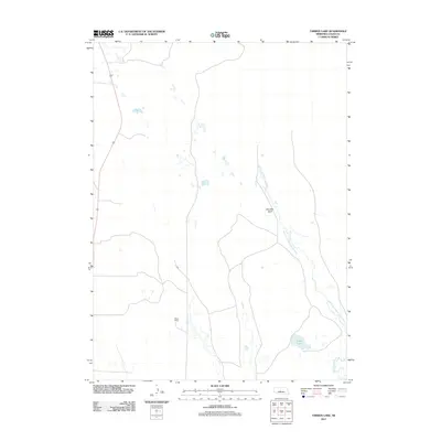 2011 Map of Tarbox Lake, 2011 Print