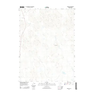 2014 Map of Tarbox Lake, 2014 Print