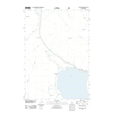 2011 Map of Targhee Peak, 2011 Print