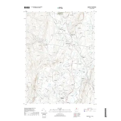 2018 Map of Tariffville, 2018 Print