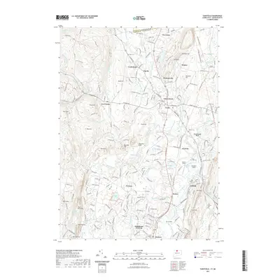 2021 Map of Tariffville, 2021 Print
