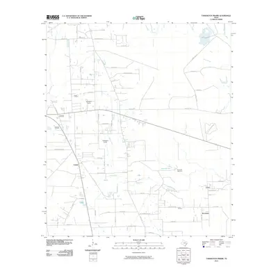 2010 Map of Tarkington Prairie, 2010 Print