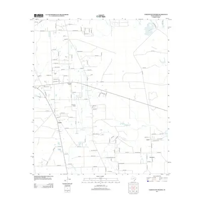 2013 Map of Tarkington Prairie, 2013 Print