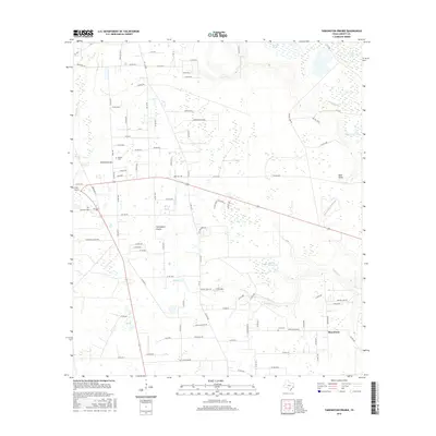 2016 Map of Tarkington Prairie, 2016 Print