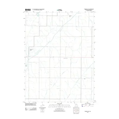 2012 Map of Tarkio East, 2012 Print