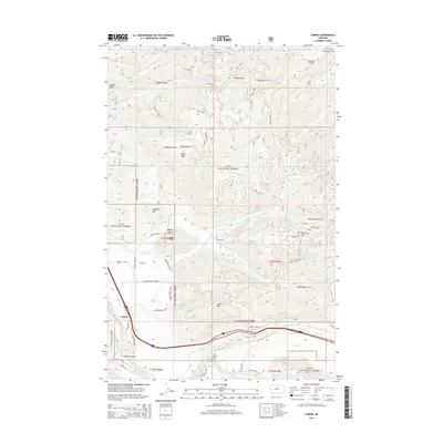 2014 Map of Tarkio, 2014 Print