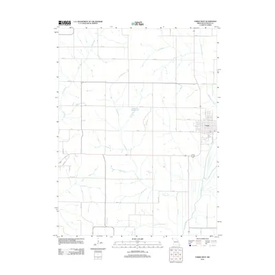 2012 Map of Tarkio West, 2012 Print