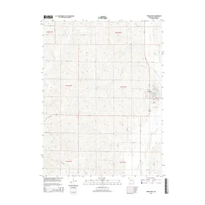 2014 Map of Tarkio West, 2014 Print