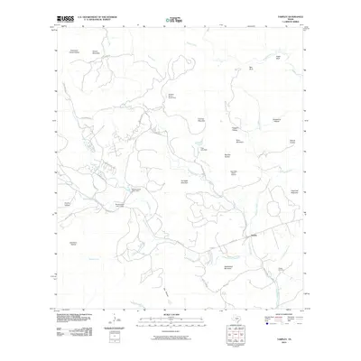2010 Map of Tarpley, 2010 Print
