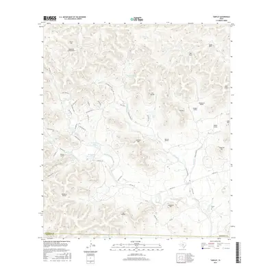 2016 Map of Tarpley, 2016 Print