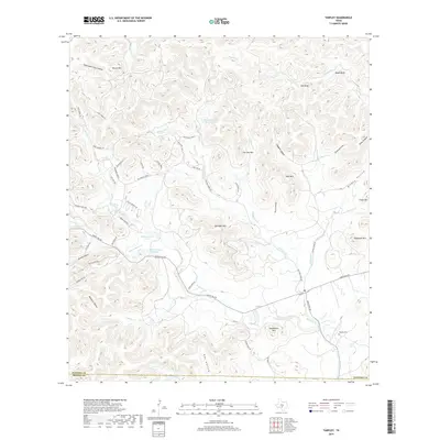 2019 Map of Tarpley, 2019 Print
