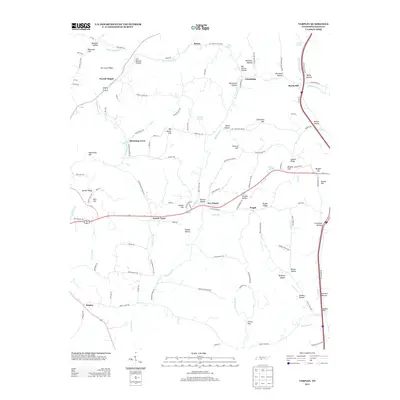 2013 Map of Tarpley, 2013 Print