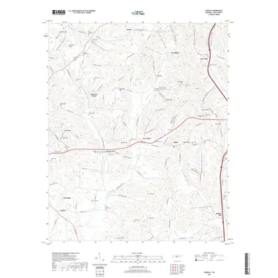 2019 Map of Tarpley, 2019 Print