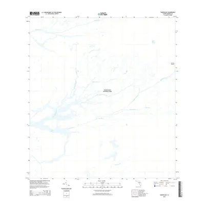 2015 Map of Tarpon Bay, 2015 Print