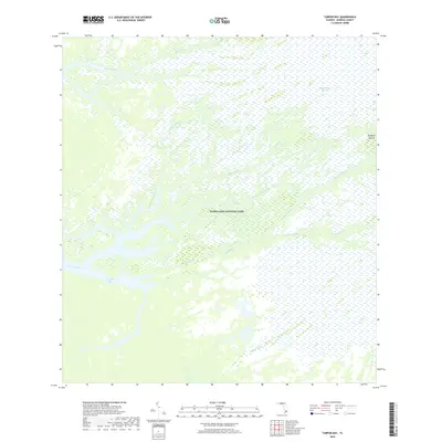 2018 Map of Tarpon Bay, 2018 Print