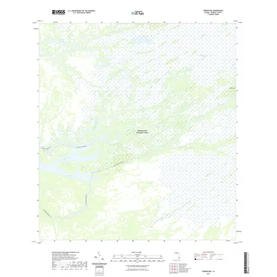 2021 Map of Tarpon Bay, 2021 Print