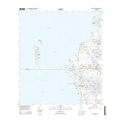 2015 Map of Tarpon Springs, 2015 Print