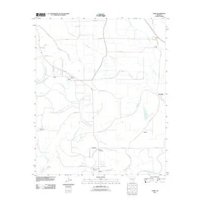 2011 Map of Tarry, 2011 Print