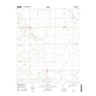 2014 Map of Tarry, 2014 Print