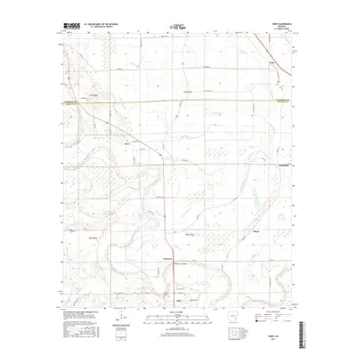 2017 Map of Tarry, 2017 Print