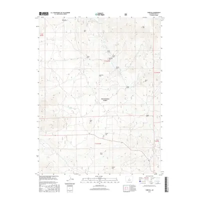 2016 Map of Tarryall, 2016 Print