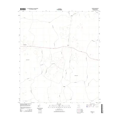 2014 Map of Tarver, 2014 Print