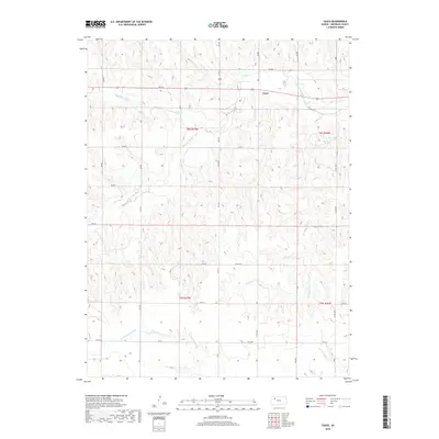 2018 Map of Tasco, 2018 Print