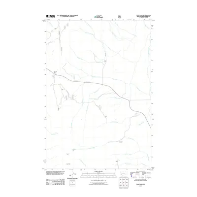 2011 Map of Tash Peak, 2011 Print