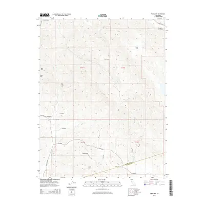 2015 Map of Tassajara, 2015 Print