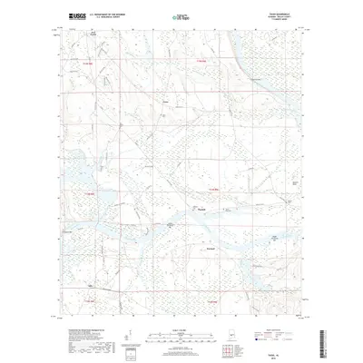 2018 Map of Tasso, 2018 Print