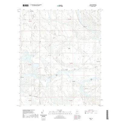 2020 Map of Tasso, 2020 Print