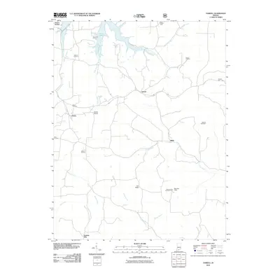 2010 Map of Taswell, 2010 Print