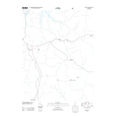 2013 Map of Taswell, 2013 Print
