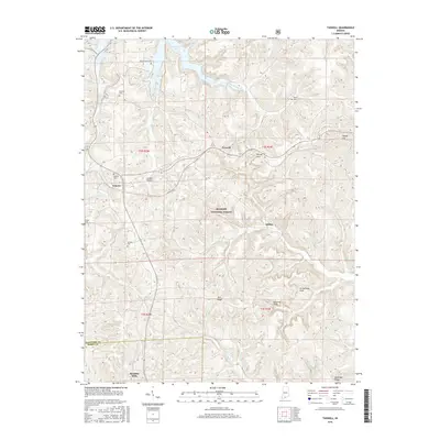 2016 Map of Taswell, 2016 Print