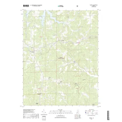 2019 Map of Taswell, 2019 Print